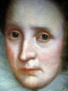 Elizabeth I. Test cleans but not wear retouched