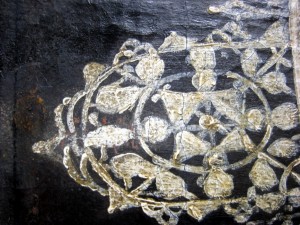 James I during cleaning